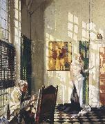 Sir William Orpen The Studio France oil painting artist